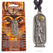 Egyptian zodiac pendant - egyptian,