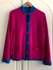 Shanghai Tang Blue-Fuchsia