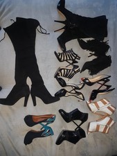 Jimmy Choo, Rene Caovilla, Guiseppe Zanotti, Prada, Loubs, Stuart Weitzman shoes