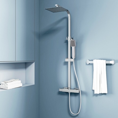 Bathroom thermostatic mixer - thermostatic,
