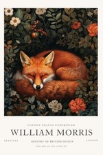 William Morris Vintage Red Fox
