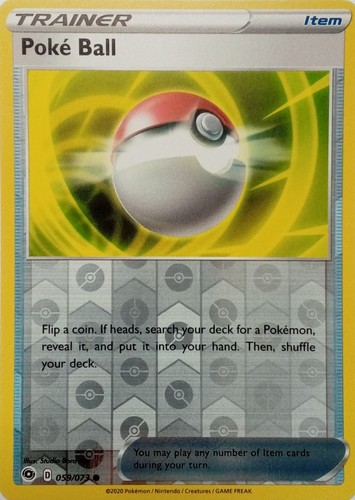 059 073 poke ball - reverse, holo