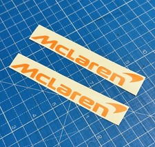 McLaren Stickers  X2 Vinyl