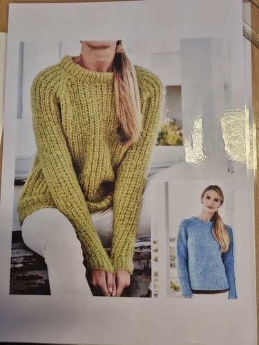Jm1054 chunky mohair pattern - chunky,