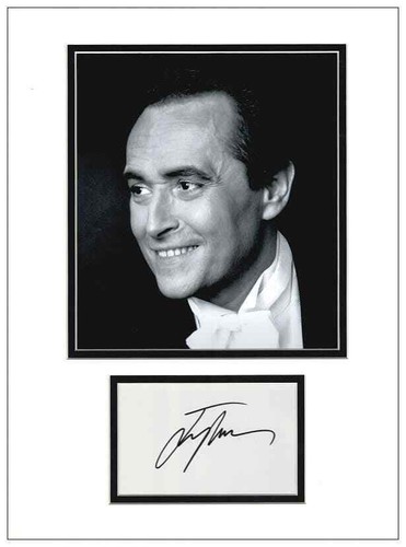 Jose carreras autograph signed - jose,