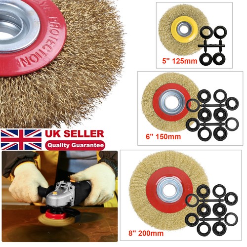 Wire wheel grinder - 5/6/8",