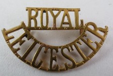 Military Shoulder Title Royal Leicestershire Regiment British Army Infantry