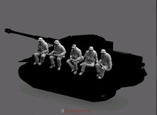 Ww2 German Tank Crew  Full Set