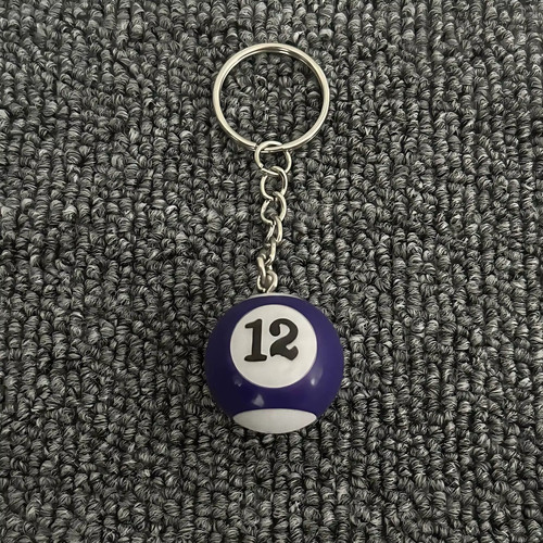 Mini billiard table keychain - billiard,