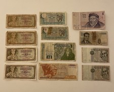 Vintage banknotes from - banknotes,