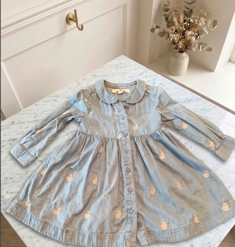 Mini boden chambray shirt - 2-3y,