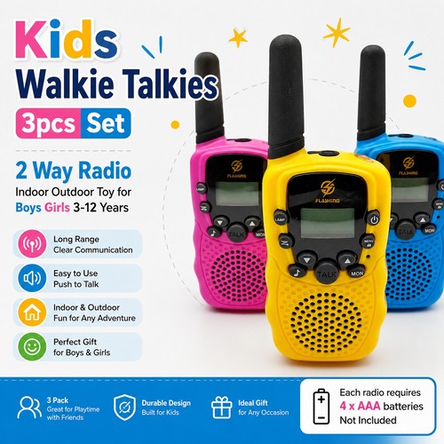 Kids walkie talkies - talkies, set