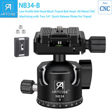 34mm Low Profile Tripod Head