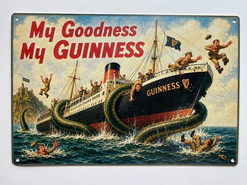 Guinness beer metal sign - sign, my