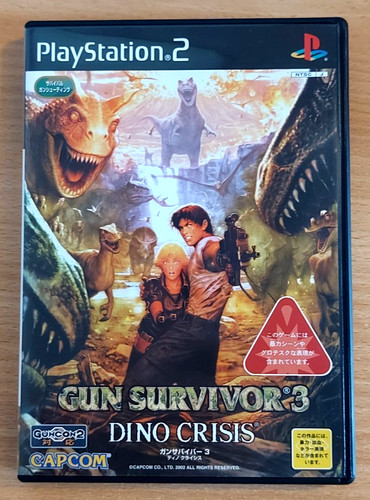 Gun survivor dino crisis - dino,
