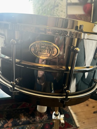 Brass snare drum - brass,