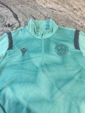 Motherwell Football Club 2021/22 Macron 1/4 Zip Training Top. Mens Large