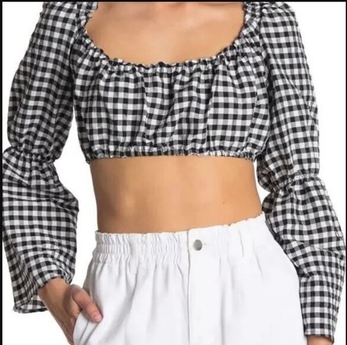 Topshop women bell sleeve crop - bell,