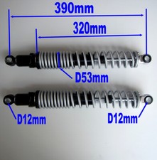 trial shock absorbers grey