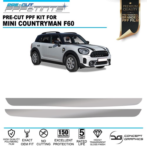 Side sill skirts stone guard - sill,