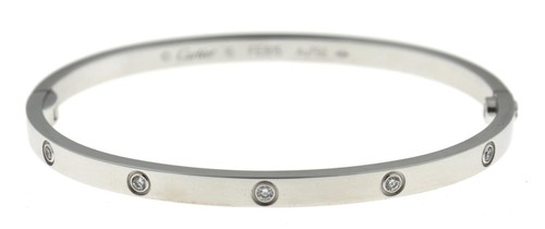 18k white gold cartier small - cartier,
