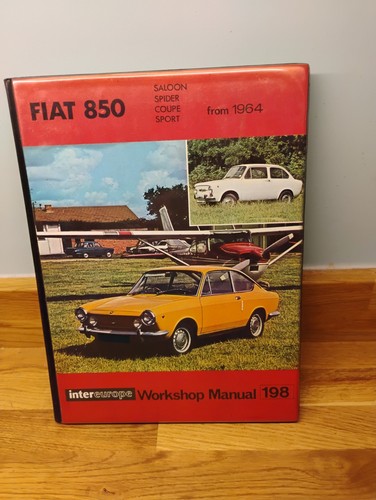 Fiat 850 workshop - workshop, 1964+