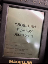 MAGELLAN EC-10X PORTABLE AVIATION AIRCRAFT GPS NAVIGATION MOVING MAP RECEIVER