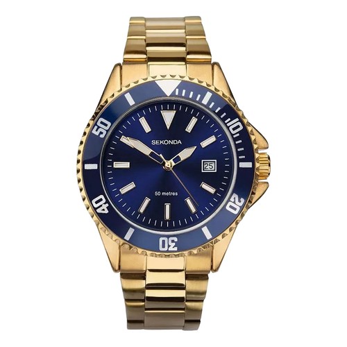Sekonda men gold plated - sekonda,