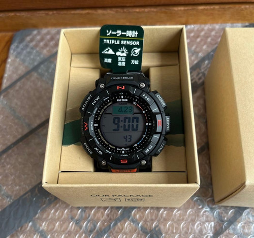 Casio pro trek prg - trek, prg-340-1jf