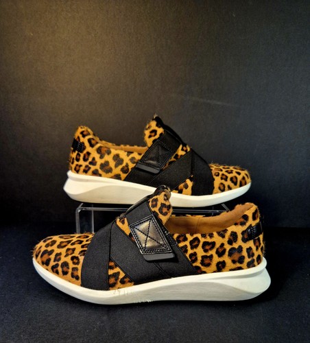 Clarks leopard print pony - print, hair