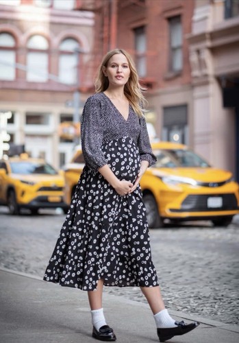Seraphine button down midi - down,