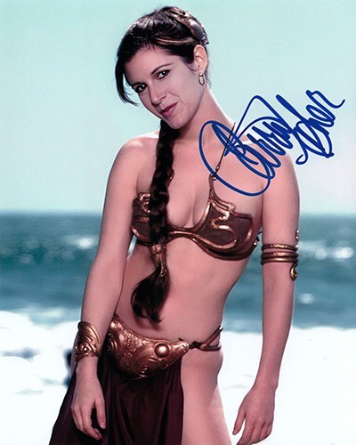 Carrie fisher signed - carrie,