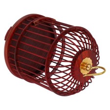 Hanging Bird Cage Wooden Bird