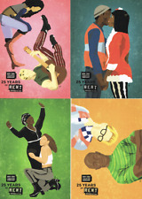 RENT 25th Aniversary New York Theater Workshop Postcard Set of Four