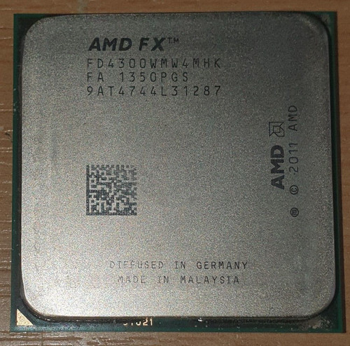 Amd 4300 ghz - 3.8, 4mb
