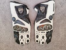 DUCATI RUNNER XL 11 Gloves White Black Motorbike Racing
