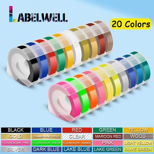 Dymo 9mm embossing - 3d,