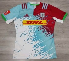 Harlequins Rugby Away Shirt 2016/2017 Adidas Jersey Medium 150th Anniversary Top