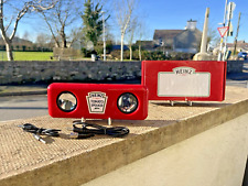 RARE UNUSED BOXED VINTAGE NOVELTY COLLECTABLE HEINZ TOMATO KETCHUP SAUCE SPEAKER