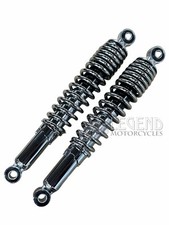Yamaha RD250 RD400 C,D,E,F Chrome Rear Shocks 325mm -- W6-16