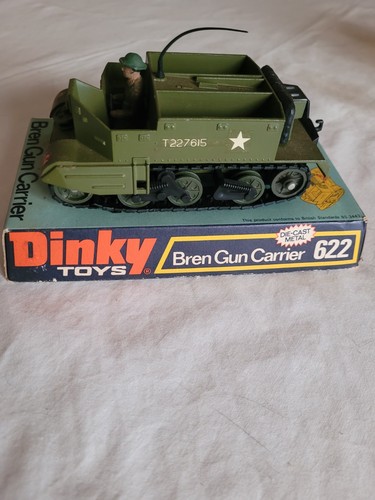 Dinky 622 bren gun carrier - gun,