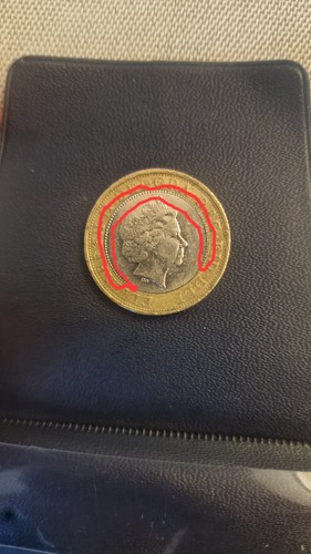 Pound coin 2007 error - 2007,