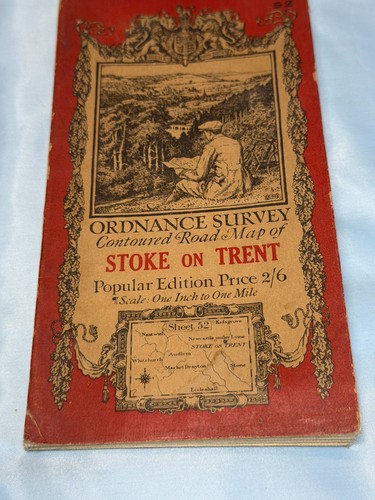 Map 1921 stoke on - o-s, trent