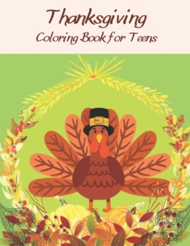 Thanksgiving coloring book for - thanksgiving,