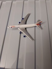 Real toy British Airways Boeing 747 model airplane 1:400 scale