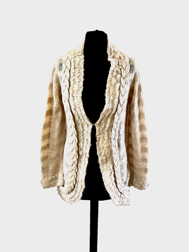 Mohair cardigan sea blue - sea,