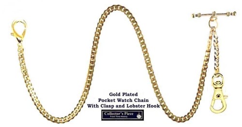 Gold plated inches long - 12",
