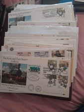 37 X Railway Covers, Please See All Ten Scans