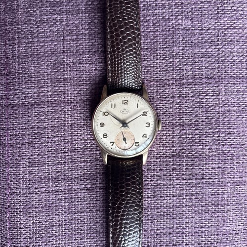 1950s smiths luxe 9ct - 9ct, gold