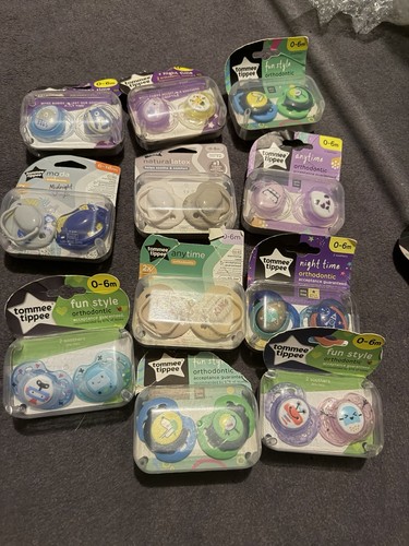 Tommee tippee dummies total - 6,